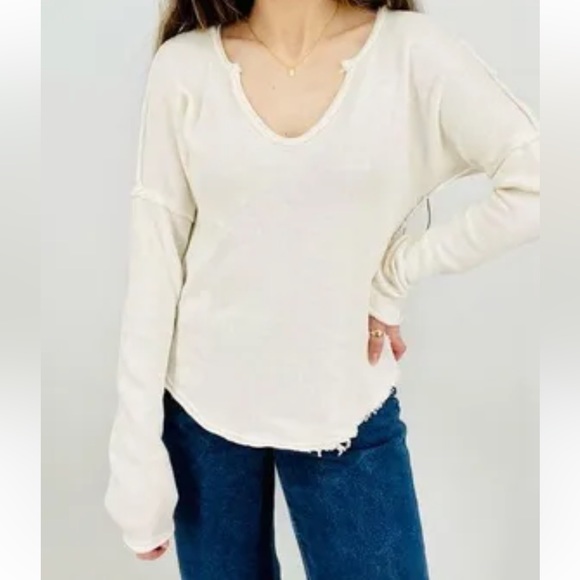 We The Free Tops - We The Free Come And Get It Knit Long Sleeve Top Sz XS #0352